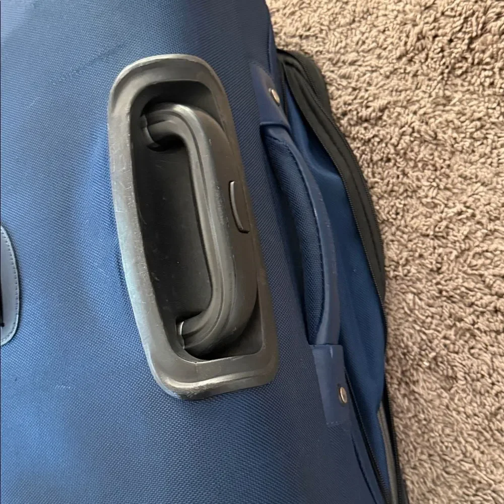 Samsonite Navy Blue Softshell Expandable Spinner Suitcase 20150410 4500254976